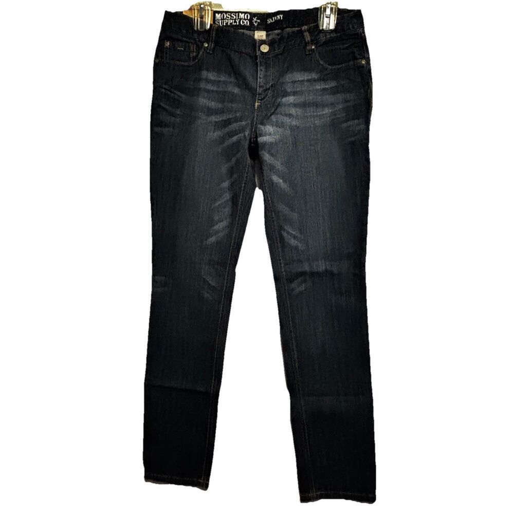 Mossimo Supply Skinny Lowest Waist Straight Jean Denim Fit 6 Size 13R NWT